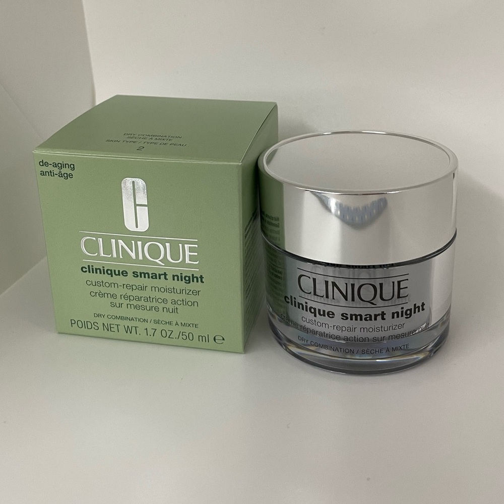 Clinique Smart Night Custom-Repair Moisturizer 1.7oz/50ml Dry Combination